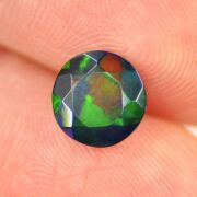 Etiopski opal czarny 8,5 mm na pierścionek