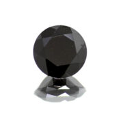 Czarny spinel kamień do produkcji biżuterii masowej okrągły 2,7 – 7 mm
