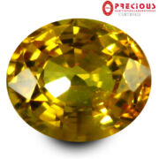 Szafir żółty kamień szlachetny na złoty pierścionek 0,72 ct