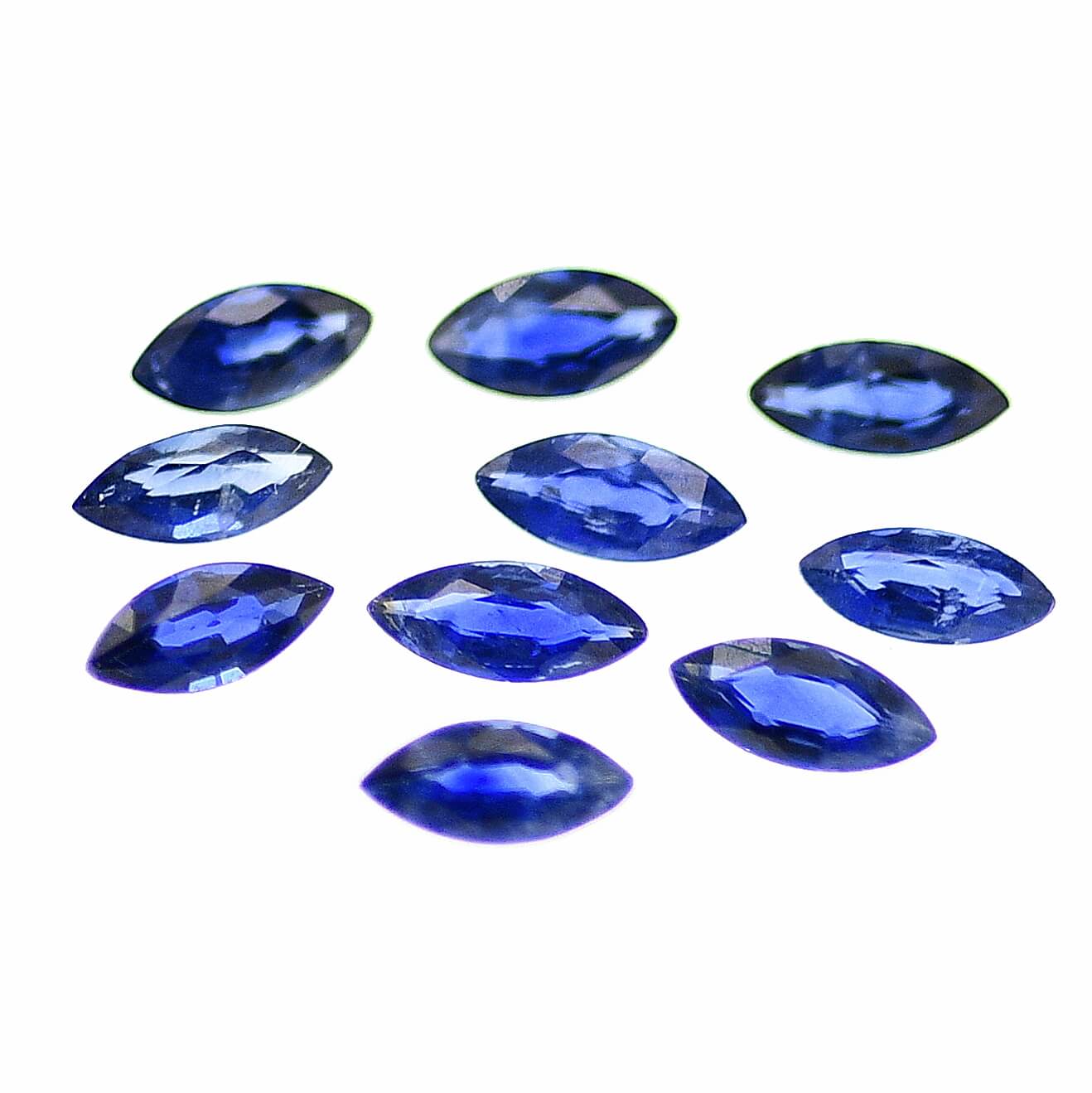 Szafir niebieski kamień do produkcji biżuterii masowej markiza 4 – 6 mm
