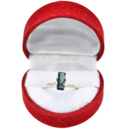 Niebieski turmalin indygolit 1,35ct na pierścionek