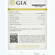 Diament GIA do oprawy bocznej 1,18-1,43mm G-H 1szt