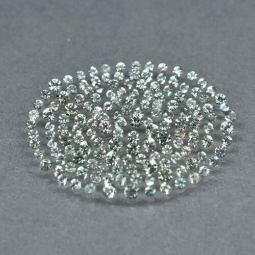 Szafir jasnozielony kamień do produkcji biżuterii masowej okrągły 1 – 1,4 mm