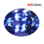 Tanzanit 1,83ct z certyfikatem AIG