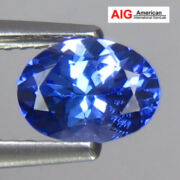 Tanzanit 1,23ct z certyfikatem AIG