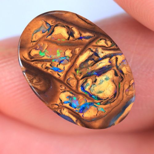 Australijski boulder opal 5,08ct na pierścionek rocznicowy