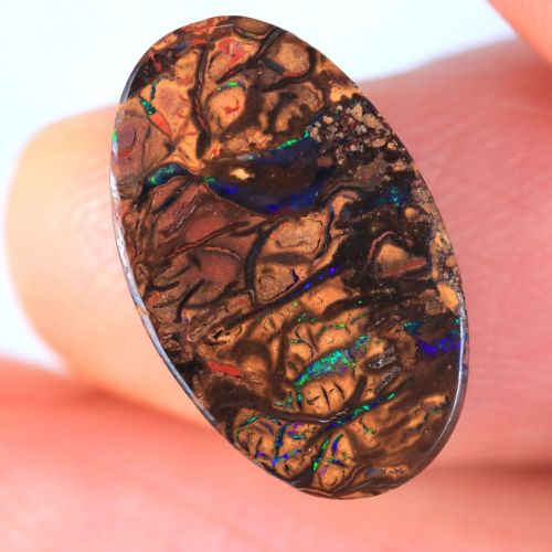 Australijski boulder opal 5,02ct na pierścionek rocznicowy