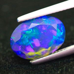 Etiopski opal czarny 3,33ct na pierścionek