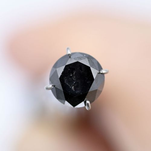 Diament czarny na pierścionek 1,67