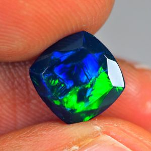 Opal czarny etiopski 8,6mm na pierścionek