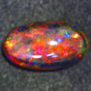 Opal czarny etiopski 7ct na pierścionek