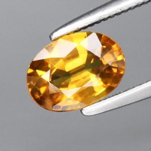 Szafir żółty kamień szlachetny na pierścionek 6.5x5mm