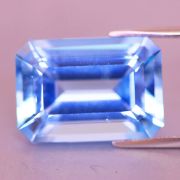 Niebieski topaz na duży pierścionek 16x11mm