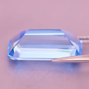 Niebieski topaz na duży pierścionek 18x10mm