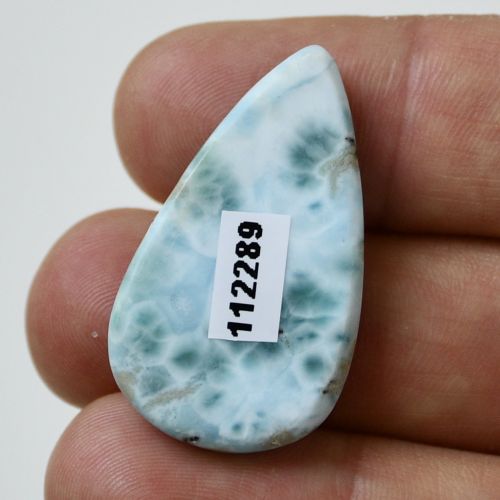 Larimar kamień ozdobny 41ct kaboszon do oprawy