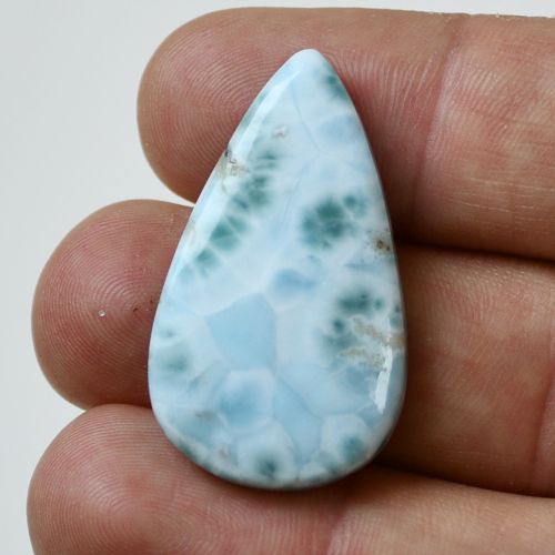 Larimar kamień ozdobny 41ct kaboszon do oprawy