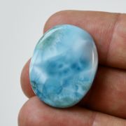 Larimar kamień ozdobny 31,9ct kaboszon do oprawy