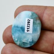 Larimar kamień ozdobny 31,9ct kaboszon do oprawy