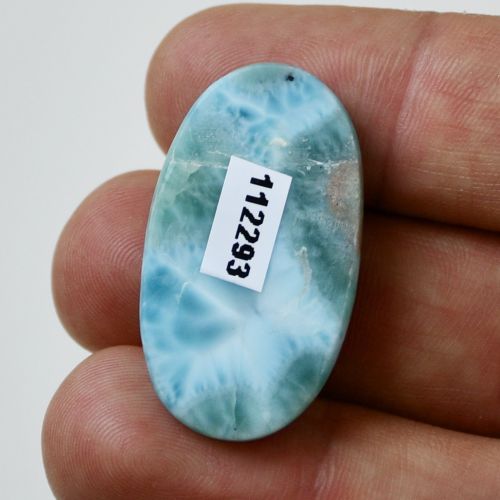 Larimar kamień ozdobny 43,5ct kaboszon do oprawy