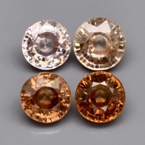 Cyrkon kamień szlachetny 4szt. 2,56ct