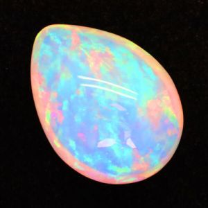 Etiopski opal 23,24ct kaboszon wisiorek