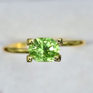 Perydot 1,33ct na okolicznościowy pierścionek