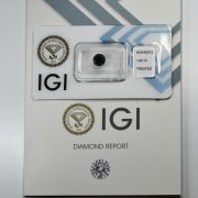 Diament czarny na sygnet 1,65ct IGI