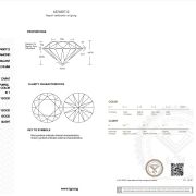 Diament różowy na pierścionek 0,31ct z certyfikatem IGI