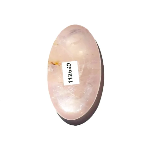 Kwarc różowy kamień ozdobny 56,5ct kaboszon