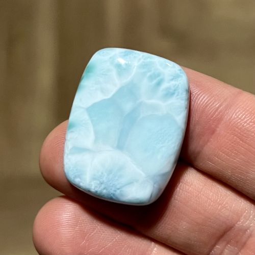 Larimar kamień ozdobny 64ct kaboszon do oprawy