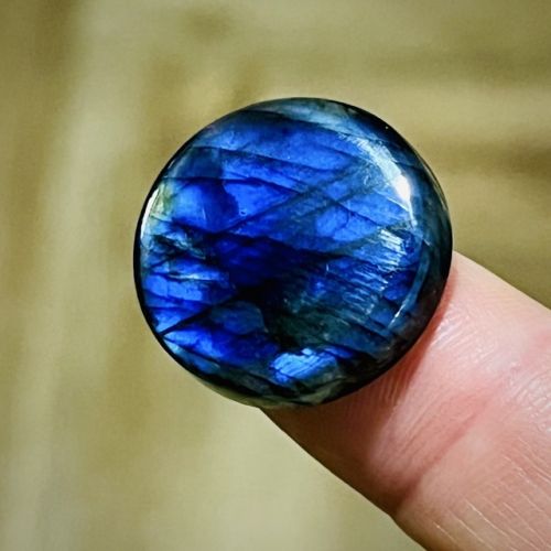 Labradoryt kaboszon kamień ozdobny na wisiorek