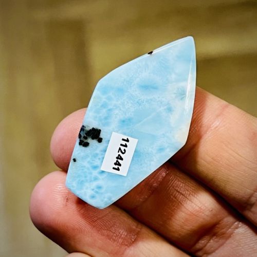 Larimar kamień ozdobny 72ct kaboszon do oprawy