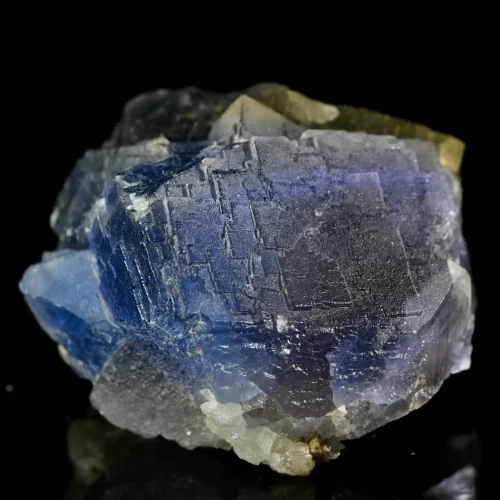 Fluoryt z kalcytem minerał okaz kolekcjonerski