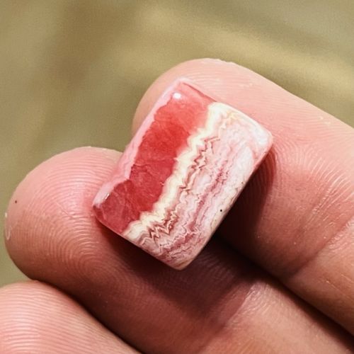 Rodochrozyt kaboszon kamień do wyrobu biżuterii 18x13mm