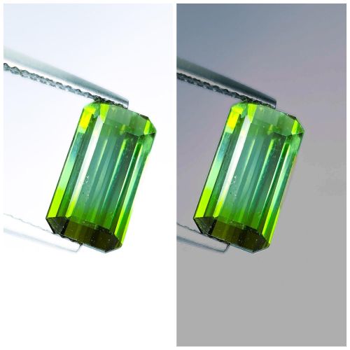 Turmalin zielony na pierścionek 4,35ct z certyfikatem IGI