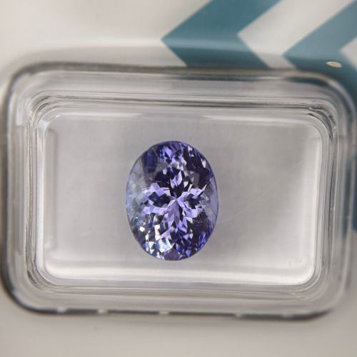 Tanzanit 2,64ct z certyfikatem IGI na pierścionek