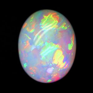 Etiopski opal 36,96ct bardzo duży kaboszon na wisiorek IGI