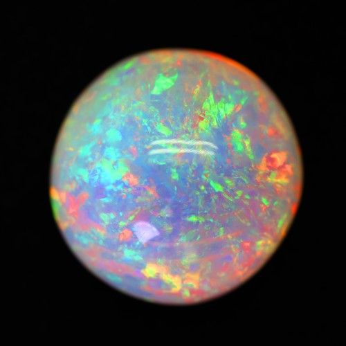 Etiopski opal 35,89ct bardzo duży kaboszon na wisiorek IGI