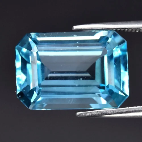Topaz niebieski do wyrobu biżuterii 14 x 10 mm