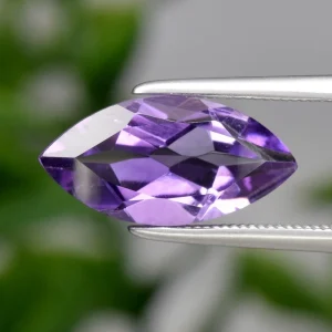 Ametyst markiza 14x7mm naturalny kamień na pierścionek